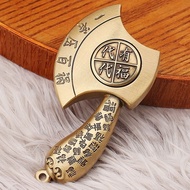 Shop Brass Axe Handle Piece Blessings on Behalf On Behalf Auspicious Pendants Playful Decorations Lu