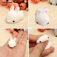 Soft Cute Rabbit Squishy Healing Squeeze Stress Reliever Kids Adult Toy Gift