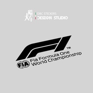 Formula 1 WE RACE AS ONE Body Stickers