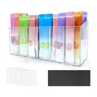 Drink Packet Organizer Water Flavor Packet Storage for Kitchen Pantry Cabinet Fridge for Drink Mix R