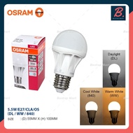 OSRAM 5.5W/8.5W/10W/13W E27 LEDVALUE A60 CLASSIC BULB