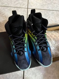 [出清特價］Reebok Shaqnosis rainbow 彩虹 彩色 夕陽 年輪 歐尼爾 黑色 FV5063