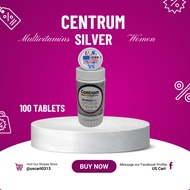 CENTRUM SILVER WOMEN 50+ MULTIVITAMINS/MULTIMINERAL SUPPLEMENT | 100 TABLETS