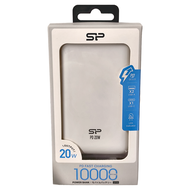 Silicon Power 廣穎電通 20W雙向快充迷你行動電源 10000mAh TypeC 有標示Wh  QP58  白色