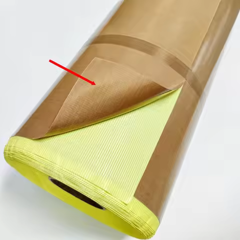 0.13mm High Temperature Adhesive Tape Cloth Resistance Heat Insulation Sealing Machine PTFE Tape