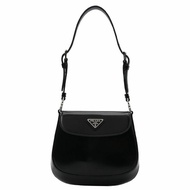 PRADA Triangle Logo Cleo 迷你肩背包 黑色 1BH188 ZO6 F0002