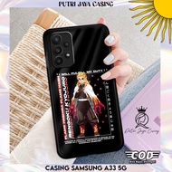 HP Samsung A33 5G Phone Case Samsung A33 5G Case SLAYERDEMON Motif Latest Case Cute Character Case C