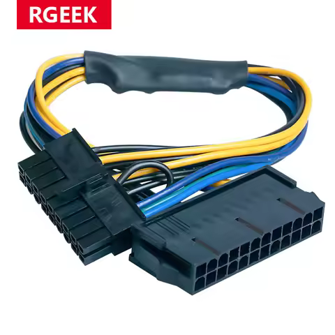 PSU ATX 24Pin to 18Pin Adapter Converter Power Cable Cord for HP Z420 Z620 Desktop Workstation Mothe