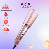 Hair iron, hair straightener with 4 heat levels AKA BEAUTY, Vegetable Protein Coating to protect shi