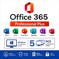 Microsoft Office 365 Email Acct Activate for 5 Devices Official Premium Access Word Excel Powerpoint