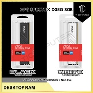 ADATA XPG SPECTRIX D35G 8GB 3200MHz PC4-25600 DDR4 RGB UDIMM Desktop PC RAM