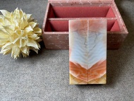 【日好手工刻印・情人結婚對章】老撾石 A250316