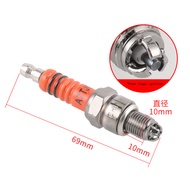 【Must-Have Accessories】 Motorcycle Spark Plug Iridium Spark Candles High Performance 3-Electrode A7T