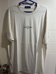 Fred Perry 刺繡短袖T恤 XL