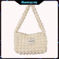 [illusoryy.my] Bubble Bags Cylinder Handbag Women Lady Commuting Bag (Cylinder Handbag)