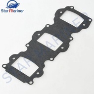 6H3-13622-00 Marine Intake Manifold Gasket 6H3-13622-A1 for Yamaha Outboard Engine 60HP 70HP 3-Cyl M