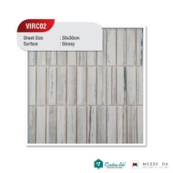 30 MUZZE DA RECTANGULAR MOSAIC TILES 300x300mm