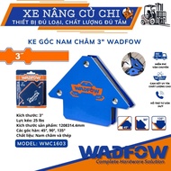 WADFIW WMC1603 magnetic corner bracket 3 inch traction 25lbs welding bracket 45 90 135 degrees