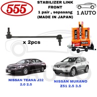 (MADE IN JAPAN) 555 FRONT STABILIZER LINK 1 pair sepasang NISSAN TEANA J32 2.0 2.5 MURANO Z51 2.5 3.
