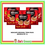 ▒ JIMS NESCAFE ORIGINAL 3IN1 COFFEE MIX TWIN PACK (BY 5)
