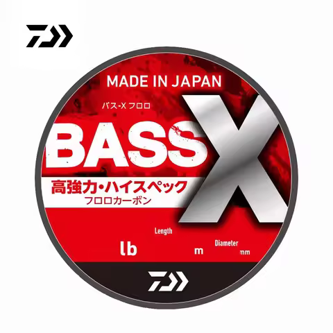 2025 DAIWA BASS-X FLUORO Fishing Line 3-25LB 240M Carbon Fiber Leader Made in Japan