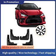 Car Mudflaps Replacement Parts Accessories for   Agya 2023 Mudguard  Mud Flap Guard Splash Mudguards