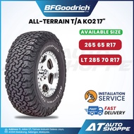 BFGoodrich All-Terrain T/A KO2 17" AT Tyre 265 70 R17LT 4X4 4WD (1 Tire)