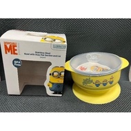 Universal Studios Limited Minions Stainless Steel Bowl Children's Learning Dinner 240ml