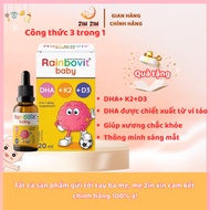 Rainbovit Baby DHA D3K2 – Supplement DHA, Vitamin D3 & K2 for Babies and Children