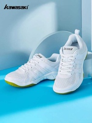 Kawasaki Kawasaki Badminton Shoes Men Women Training Shoes Shock Absorption Breathable Professional 
