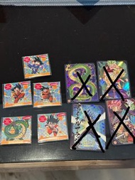 龍珠閃卡 comic con 限定 150 貼紙  閃卡