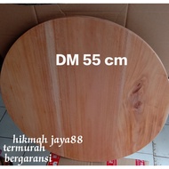 Round wooden board DM 55*1.8 to 2 cm