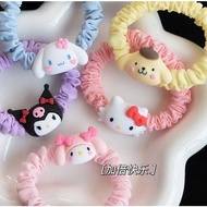 Sanrio hair tie 1pc melody cinnamoroll kuromi kitty pompurin