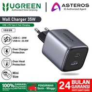 Bimowarso~ Best Seller [SALE] UGREEN Fast Charging Type C Charger Head + USB QC 3.0 PD 4.0 PPS 35w -