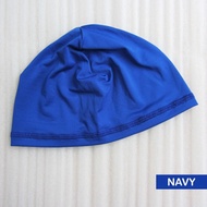 topi kupluk helm sepeda pelindung kepala hi-c007 cap dalaman helm - navy