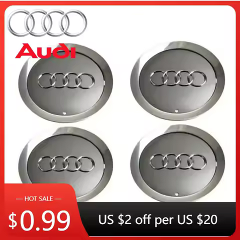 Hub Caps Hot For Audi 4pcs Audi Gray Wheel Center Cap 145mm Grey ABS Emblems For Audi S8 A6 S6 A8 Qu