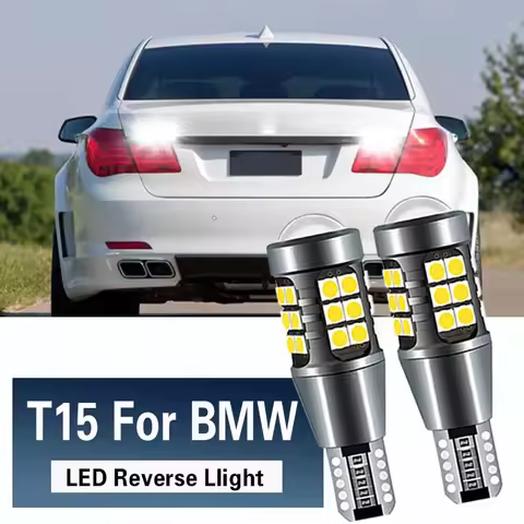 LED Reverse Light Blub Lamp W16W T15 921 Canbus For BMW F12 F13 F06 E65 E66 E67 F01 F02 F03 F04 X3 E