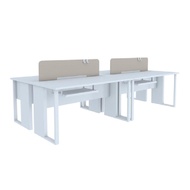 INDEX LIVING MALL โต๊ะคอมพิวเตอร์ 4 ที่นั่ง S รุ่นเวคตร