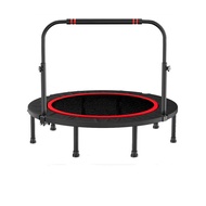 Fitness Trampoline Foldable 40 Inch Indoor Silent Trampoline Rebounder for Adults Outdoor Exercise W