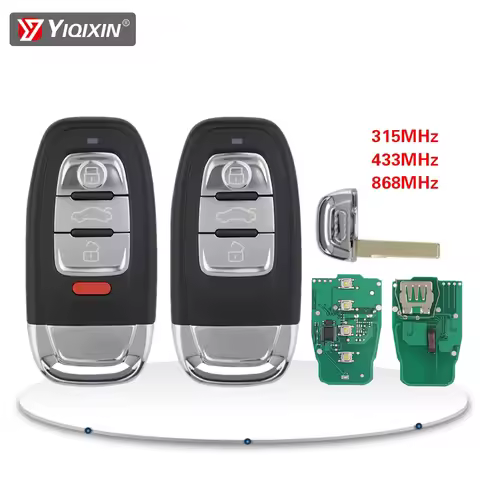 315/433/868MHZ Smart Remote Car Key For Audi A4 Q5 A5 A4L A6 C7 A6L A7 A8 B8 RS4 RS5 S4 S5 Q3 8K0959