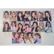 Photocard BENEFIT IVE GAEUL YUJIN REI WONYOUNG LIZ LEESEO