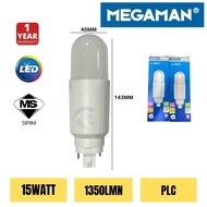 MEGAMAN 15W G24 PLC LED STICK BULB, LED BULB LIGHT