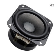 NEX 1Pc 70x70mm 2 75Inch 4Ohm 15W Bass Speaker 70mm Subwoofer for Enthusiasts