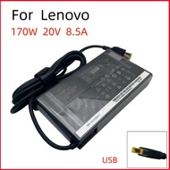 170W 20V 8.5A  AC Power Adapter For Lenovo Laptop Charger Legion 5 Y7000P Y720-15 P50 P51 P70 P71 T4