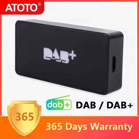 ATOTO 4475 Eletric DAB+ Car Radio Digital Signal Receiver Antenna NRK FM/AM USB Adapter Audio Broadc