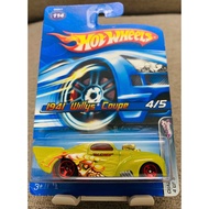 Hot Wheels brand - Willys Coupe 1941 (vintage card, new card, not loose)