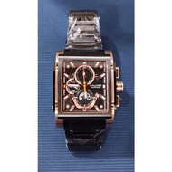 Balmer 42mm Rectangle XL Chronograph Men Quartz Watch A8144G BRG-48