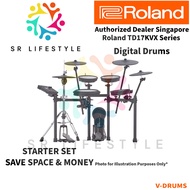 Authorized Seller -  Roland TD17KVX2 Electronic Drum Kit TD-17KVX2 Drum Set TD 17KVX V-Drum TD17 Rol
