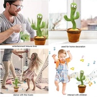 Cactus Toy Plush Talk Kaktus Bercakap Dancing Cactus Talking Cactus Toys Song cactus dance Electric 