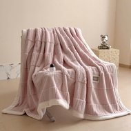 New design autumn-winter rabbit fur blanket, size 2mx2m3, weight 1.7 kg, soft, warm fur, imported gr